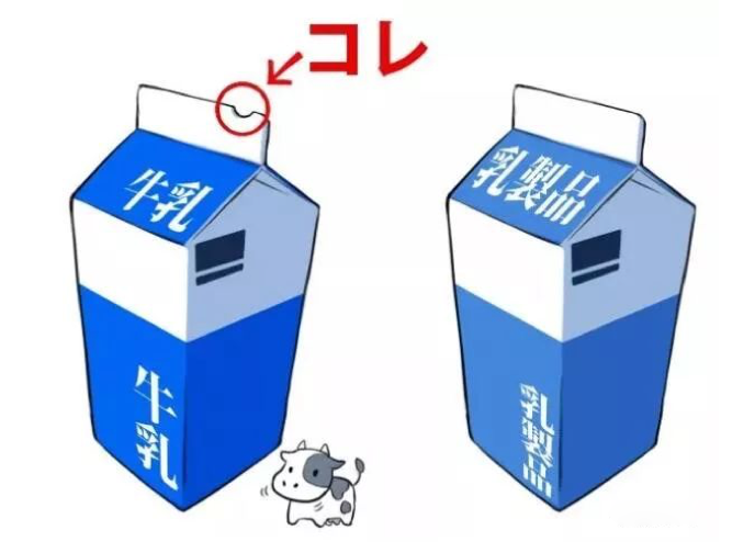 日本牛奶盒上的小小缺口，居然隐藏着如此暖